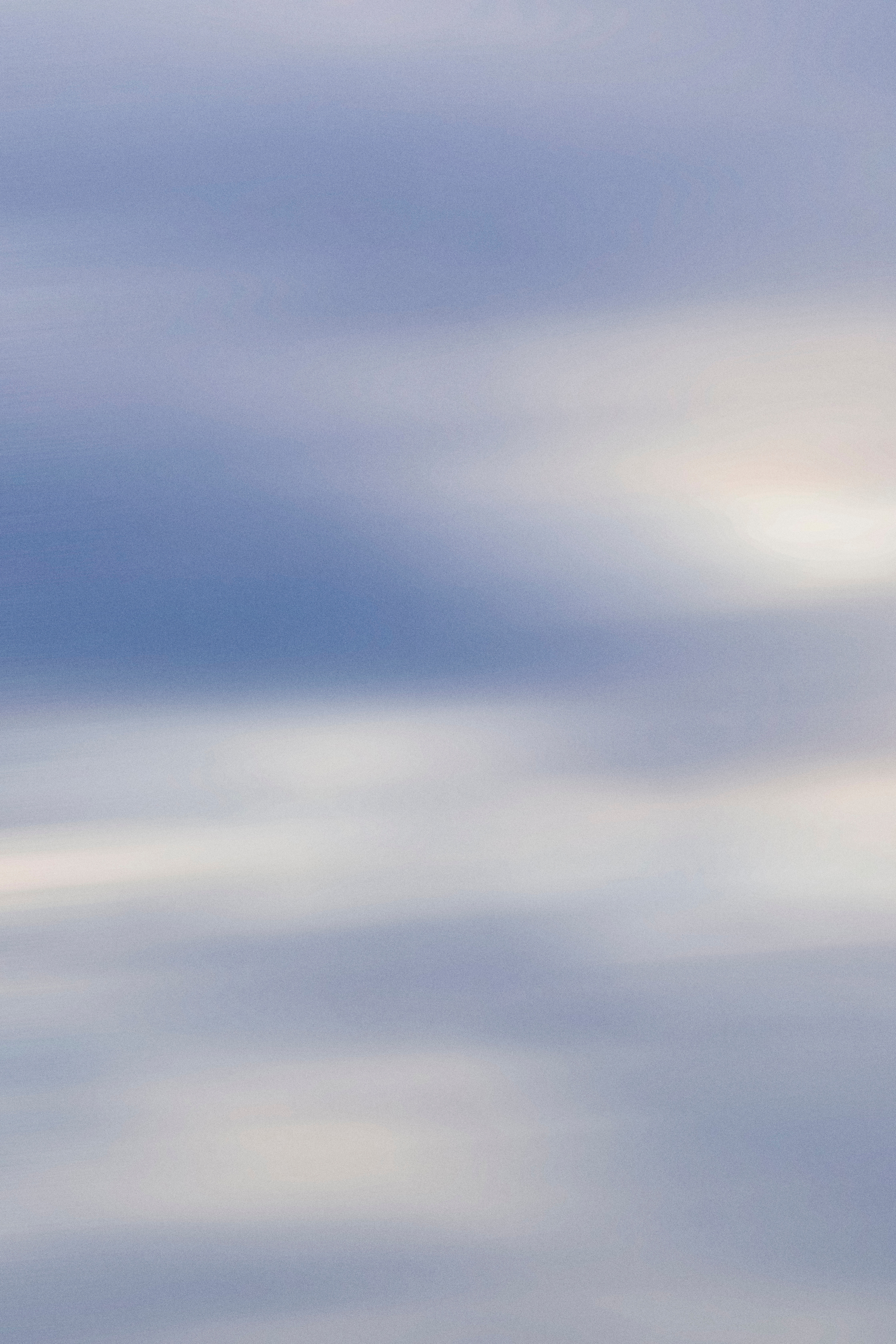 Blurry Clouds in the Sky
